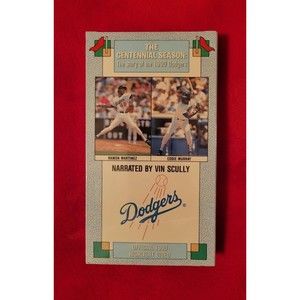 The Centennial Season 1990 Dodgers Narration Vin Scully VHS New & Sealed MLB